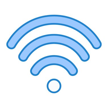 wifi simgesi vektör illüstrasyonu