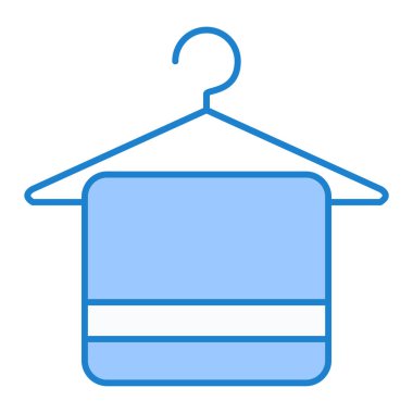 çamaşırhane kıyafetleri ikon vektör illüstrasyon tasarımı