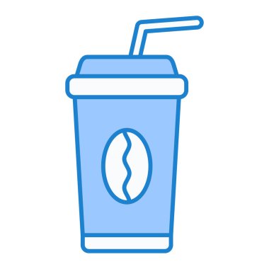 Kahve fincanı ikonu. Beyaz arkaplanda izole edilmiş web tasarımı için ana hatlı içecek vektör simgeleri