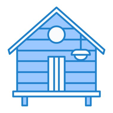 ev simgesi vektör illüstrasyonu