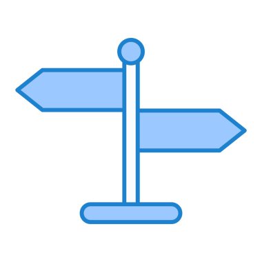 İşaret çubuğu simgesinin vektör illüstrasyonu