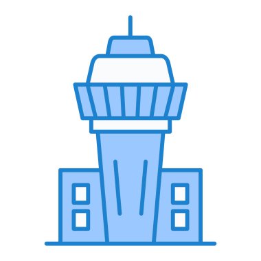 kule ikon vektör illüstrasyonu