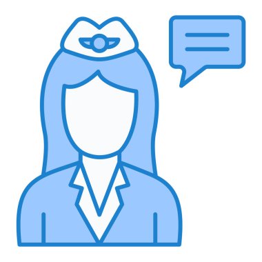 avatar. Web simgesi basit illüstrasyon