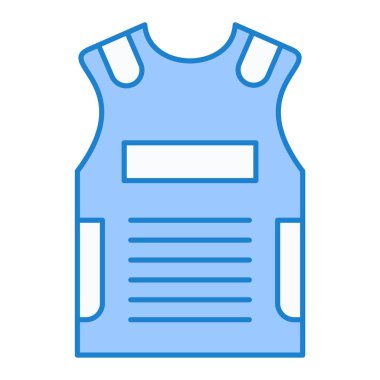 Mavi spor simgesinin vektör illüstrasyonu