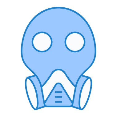 maske simgesi vektör illüstrasyonu