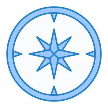 Pusula simgesi vektör resimlemesi