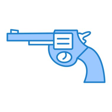 Silah ikonu. vektör illüstrasyonu