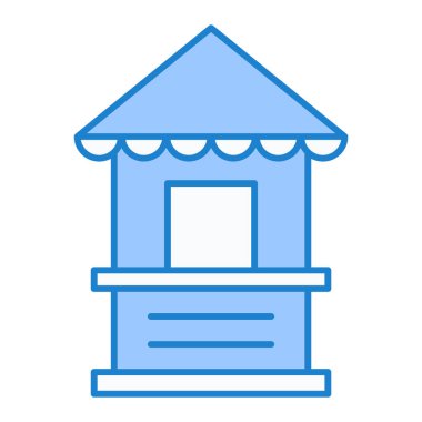 Depolama simgesinin vektör illüstrasyonu