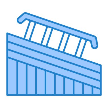 Bir depolama simgesinin vektör çizimi