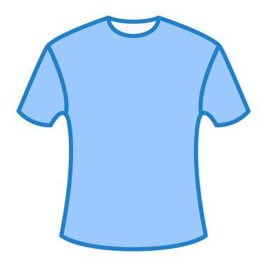 Tişört ikonu. vektör illüstrasyonu