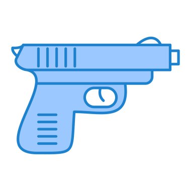 silah simgesi vektör illüstrasyonu