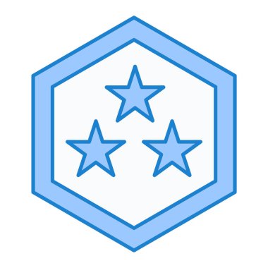 yıldız simgesi, vektör çizimi