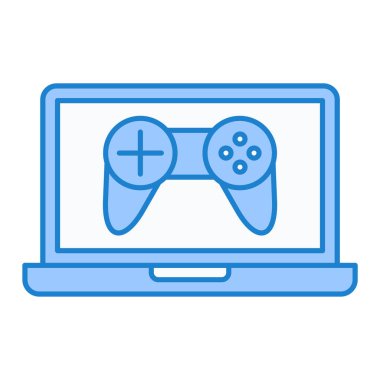 Video oyunu konsolu vektör illüstrasyon tasarımı