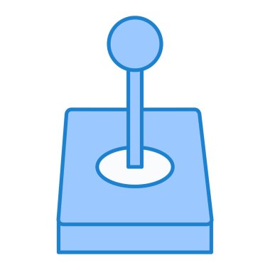 joystick simgesi vektör illüstrasyonu