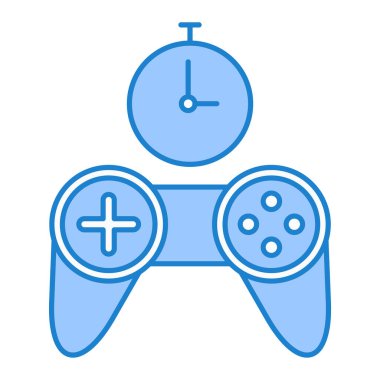 joystick simgesi vektör illüstrasyonu