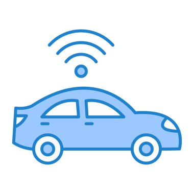 araba servis simgesi vektör illüstrasyonu