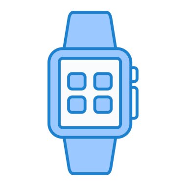 Akıllı çocuk. Web simgesi basit illüstrasyon