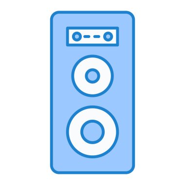 hoparlör vektör illüstrasyonu