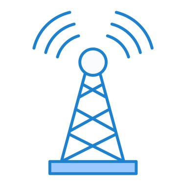 anten simgesi vektör illüstrasyonu