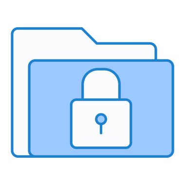 ikon vektör illüstrasyonunu kilitle