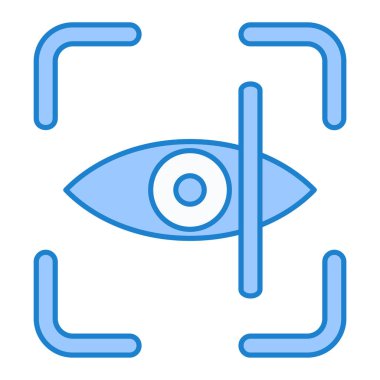 göz vektör simgesi modern basit tasarım