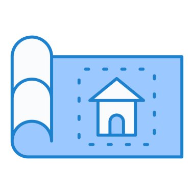 Yapı simgesinin vektör illüstrasyonu