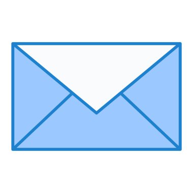 zarf e- posta simgesi vektör illüstrasyon grafik tasarımı