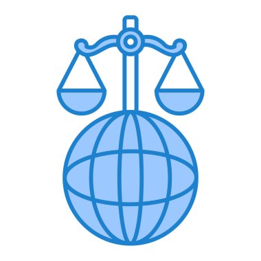 küresel ekonomi simgesi vektör illüstrasyonu