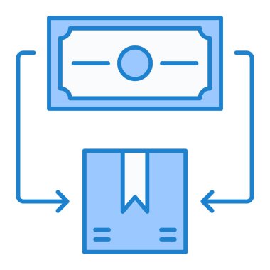 Vektör illüstrasyonu, simge ögesi arkaplanı