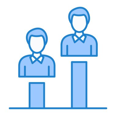 iş takımı simgesi vektör illüstrasyonu