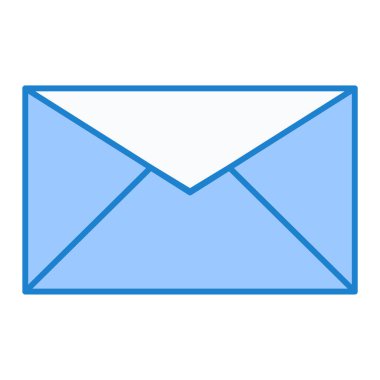 zarf e- posta simgesi vektör illüstrasyon grafik tasarımı