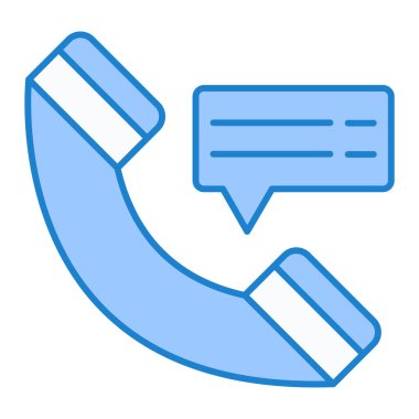 Telefon ikon vektörü. İnce çizgi işareti. İzole edilmiş kontür sembolü gösterimi