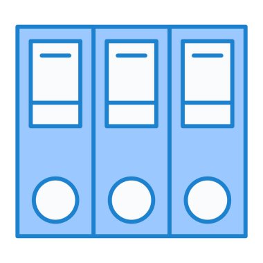 Ofis dizinleri simgesi. vektör illüstrasyonu