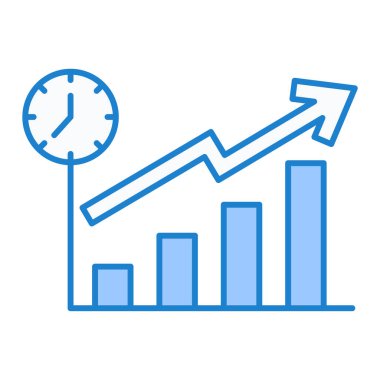 iş grafiği vektör illüstrasyonu