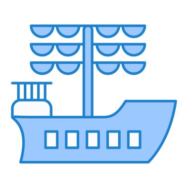 Seyahat Gemisi vektör çizimi