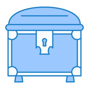 Göğüs simgesinin vektör illüstrasyonu