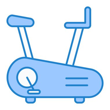 koşu bandı simgesi vektör çizimi