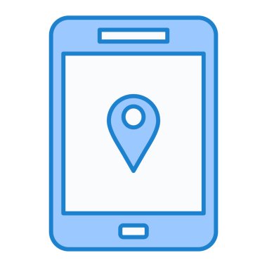 GPS konumu. Basit tasarım