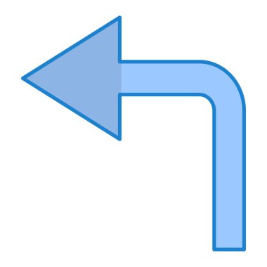 Ok. Web simgesi basit illüstrasyon