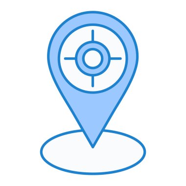 seo modern simgesinin vektör illüstrasyonu