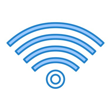wifi sinyal ikonu vektör illüstrasyon tasarımı