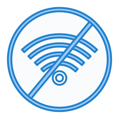 kablosuz ağ simgesi. vektör illüstrasyonu