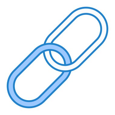 bağlantı simgesi vektör illüstrasyonu