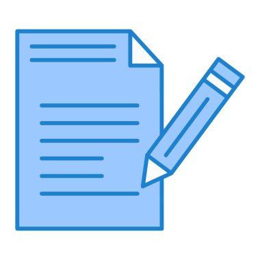 belge simgesi vektör illüstrasyonu