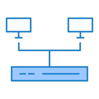 ağ paylaşım simgesi çizimi