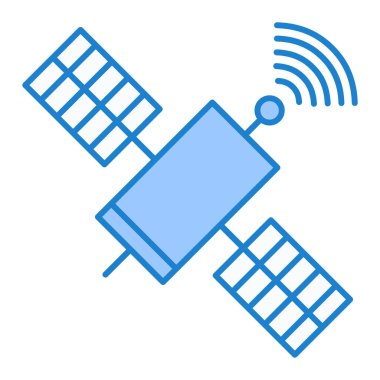 Uydu anteni. Basit resimleme