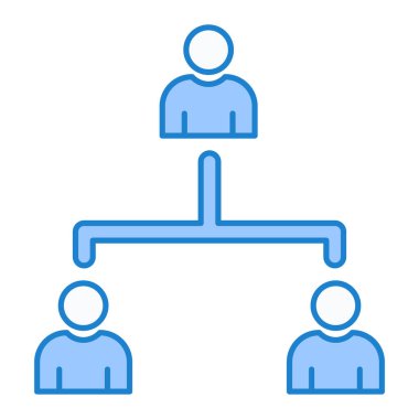 İnsan simgesinin vektör illüstrasyonu