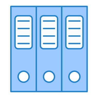 Ofis dizinleri simgesi. vektör illüstrasyonu