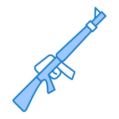 silah simgesi vektör illüstrasyonu