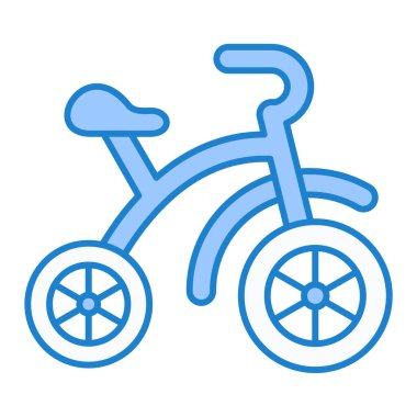 bisiklet ikonu vektör illüstrasyonu